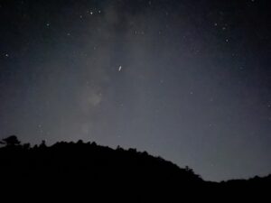 双子池の星空